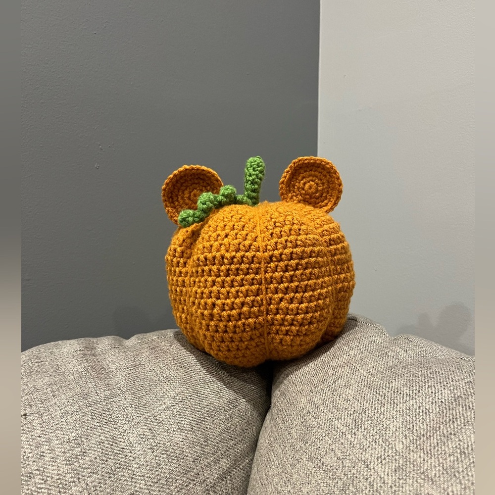 Handmade Mickey Pumpkin